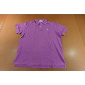 Southern Tide Men's Size XL Purple Short Sleeve Ship Jack Polo Shirt